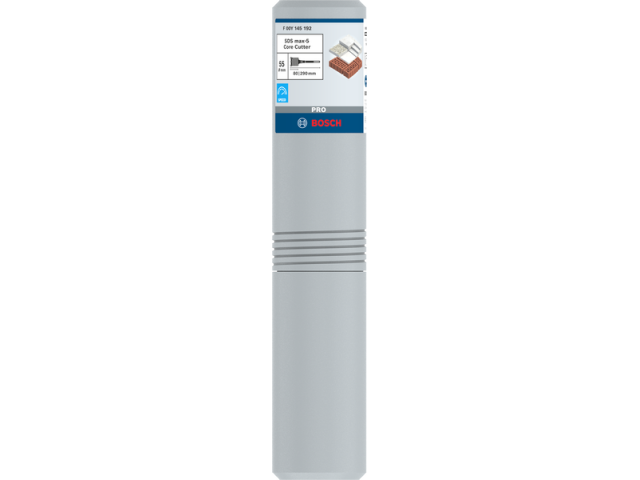 Enodelna vrtalna krona Bosch PRO SDS max-5, Dimenzije: 55x80x160mm, F00Y145192